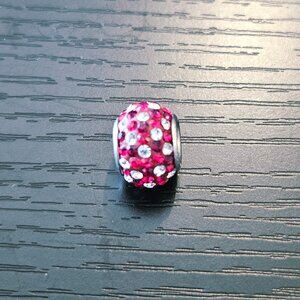 Pandora red diamond charm